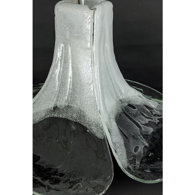 Murano Pendant Light attributed to Kalmar, 1970s For Sale - Image 13 of 14