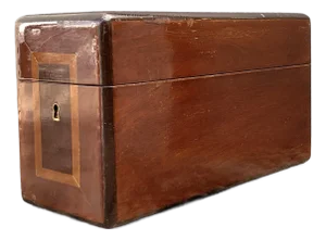 Vintage Inlay Wood Box