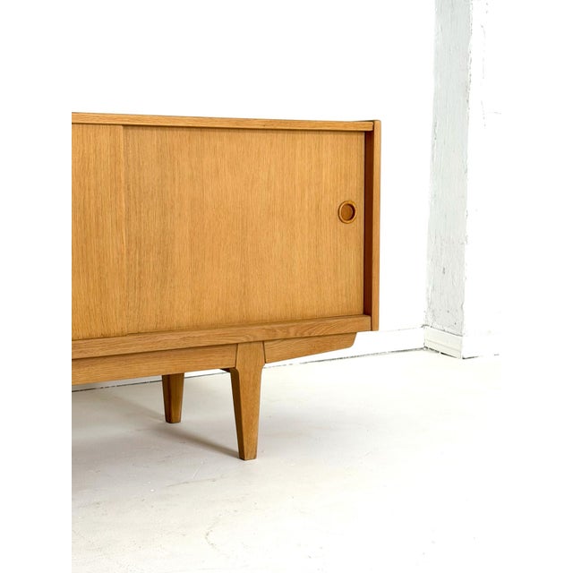 Ikea Oak Ulvö Sideboard by Erik Wørts for Ikea, 1960s For Sale - Image 4 of 13