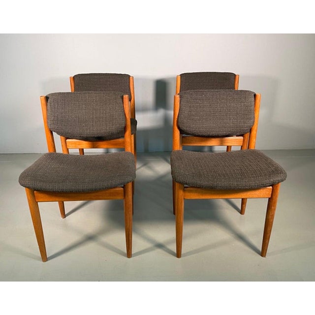 Dining Chairs by Finn Juhl for France & Søn, 1960s, Set of 4 For Sale - Image 6 of 15