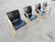 Black Model 320 Dining Chairs attributed to Wulf Schneider and Ulrich Bohme for Thonet, Austria, 1984, Set of 4 For Sale - Image 8 of 13