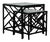 Chippendale Nesting Tables - Black For Sale