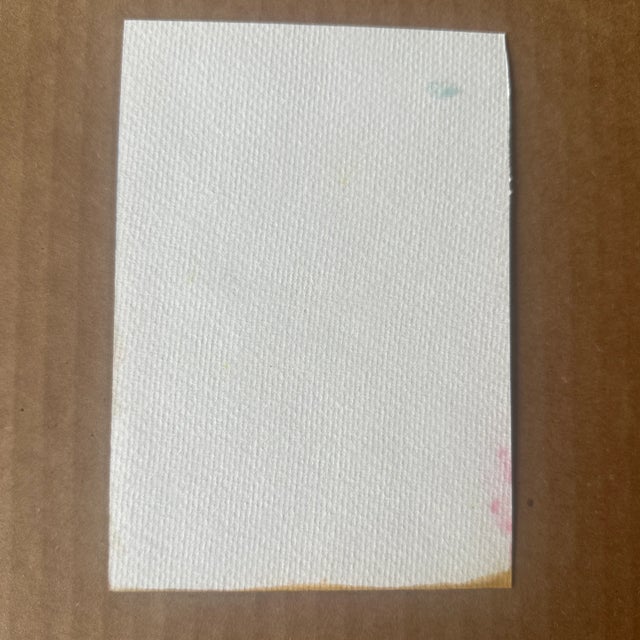 Abstract Signed Original Watercolor Abstract Landscape Painting For Sale - Image 3 of 3