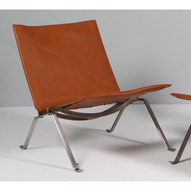 1970s PK22 Lounge Chair by Poul Kjærholm for Fritz Hansen, 1970s For Sale - Image 5 of 9