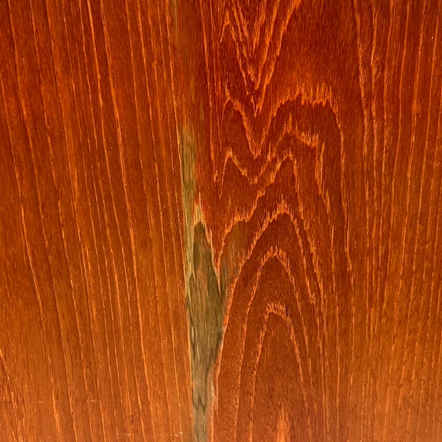 Monumental Knoll Style 1960s Teak and Marble Extra Long Credenza For Sale - Image 12 of 12