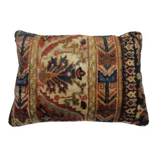 Antique Persian Rug Pillow For Sale