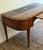 1980s Louis XVI Directoire Style Cherry Leather and Marble Writing Desk For Sale - Image 4 of 10