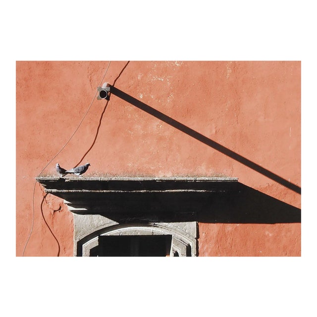 Terracotta Architectural Abstract Photograph For Sale