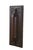 Rustic European Antique Folk Art Anno 1716 Geometric Carved Oak Door Handle Wall Plaque 19" For Sale - Image 3 of 11