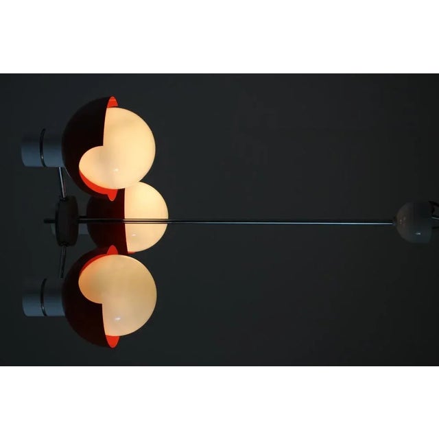 Space Age Chandelier attributed to Napako, Czechoslovakia, 1970s For Sale - Image 10 of 13