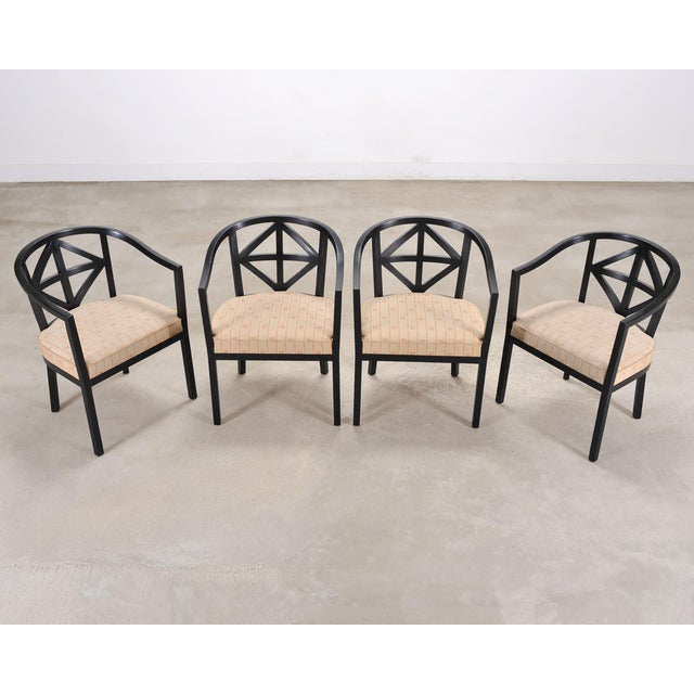 Mid 20th Century Set of Ten Josef Hoffmann for Wittman Villa Ast Dining Chairs For Sale - Image 5 of 18