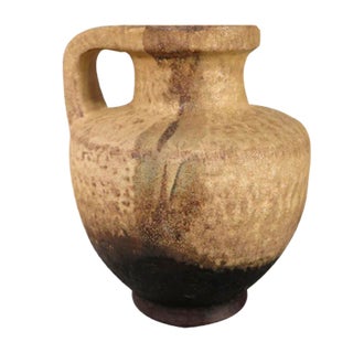 Ceramic Handle Vase by Fridegart Glatzle for Karlsruher Majolika, 1965 For Sale