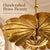 Handmade Brass Floral Ceiling Light – Vintage Flower Chandelier A Bloom of Timeless Elegance – Handcrafted Lighting for...