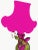 Chapeau Florals Magenta by Annie Naranian For Sale