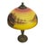Glass Arts & Crafts Phoenix Scenic Reverse Painted Table Lamp Signed a & R C1920 For Sale - Image 7 of 11