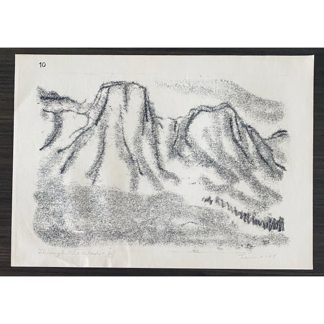 Printmaking Materials Stanley Lewis, "Through The Wadi" from Wanderers Illustrations 112/225, 1964 For Sale - Image 7 of 8