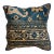 Pillow W/Antique Persian Rug Fragment , 1'4" X 1'4" For Sale