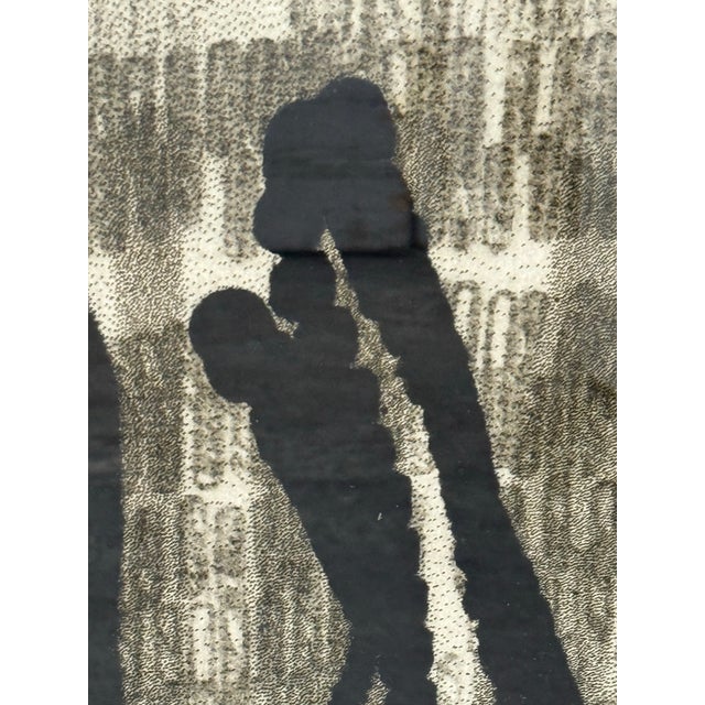 Elvia Perrin for Crate & Barrel Framed "Drawn Straws" For Sale - Image 10 of 12