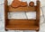 Vintage Mid-Late 20th Century Hand Crafted Oak Wall Shelf With Carved Cat For Sale - Image 4 of 10