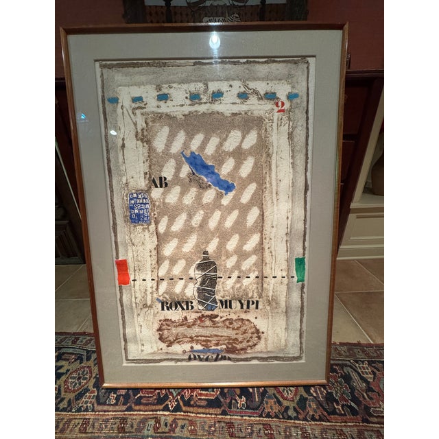 Tan Mixed Media Etching Proof by James Coignard For Sale - Image 8 of 12
