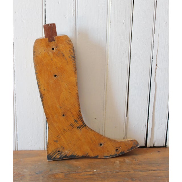 American Early-Mid 20th Century Cobbler's Boot Last/Form #4 For Sale - Image 3 of 5