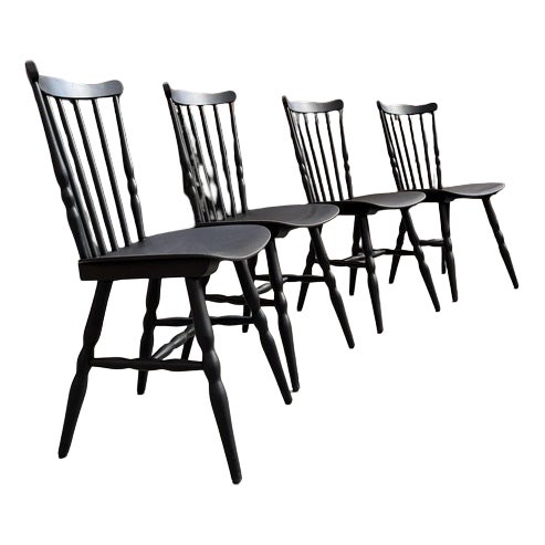 Bistro Chairs from Baumann, 1960s, Set of 4 For Sale