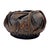 Japanese Japanese Showa Period Bamboo Ikebana Basket With Ajiro Weave 8" For Sale - Image 3 of 11