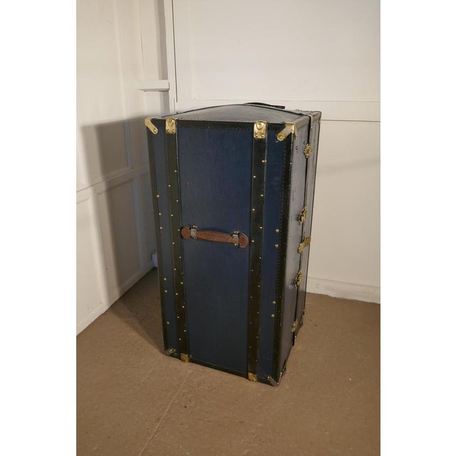 Fitted Steamer Cabin Wardrobe Portmanteau by Lg Paris, 1900s For Sale - Image 11 of 13
