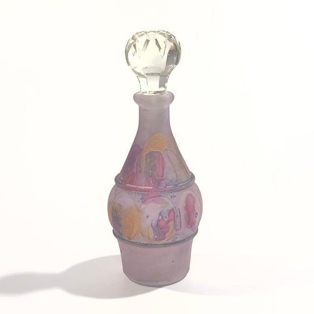 Lavender Lilac & Lapis Eclectic Glass Bottle Curation - Group of 10 For Sale - Image 15 of 17