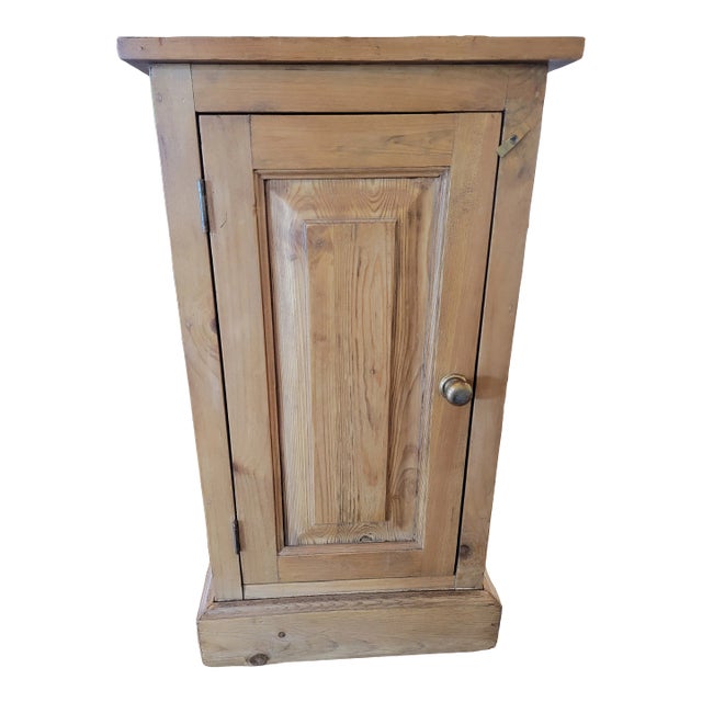 Antique Pine Small Cupboard From England For Sale