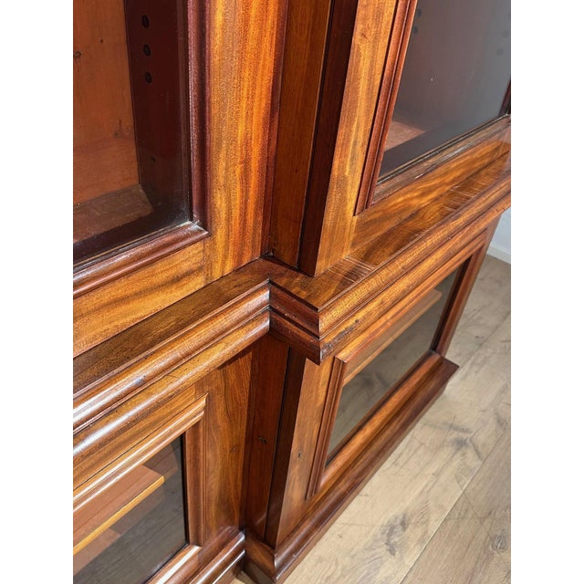 Large Victorian Bookcase in Mahogany For Sale - Image 15 of 18