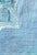 Abstract Expressionism Azure Nocturne White Framed Sky Blue Abstract Painting For Sale - Image 3 of 3
