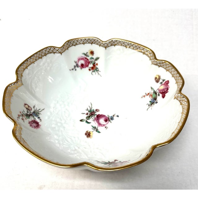 Lennox “Meyance”bowl from the Smithsonian institute collection. A reproduction of the German porcelain bowl circa 1760....