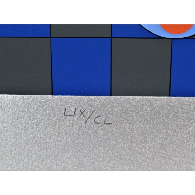 Victor Vasarely, Blomsterflicka, 1987 For Sale In San Francisco - Image 6 of 7