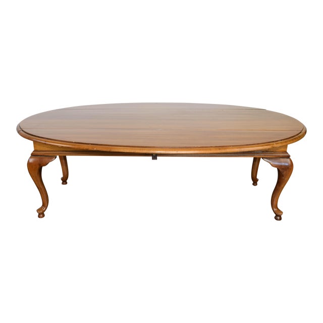 Queen Anne Oval Coffee Table Chairish