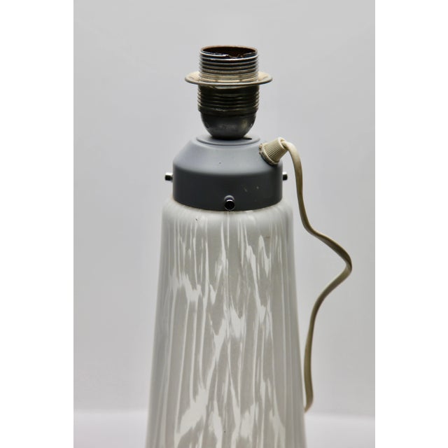 Frosted and Textured Glass Lamp from Peill & Putzler, 1970s For Sale - Image 11 of 13