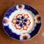 Antique Gaudy Welsh Crescent Pinwheel Flow Blue Plates, a Pair, Circa 1840s A superb pair of dinner plates in the highly...