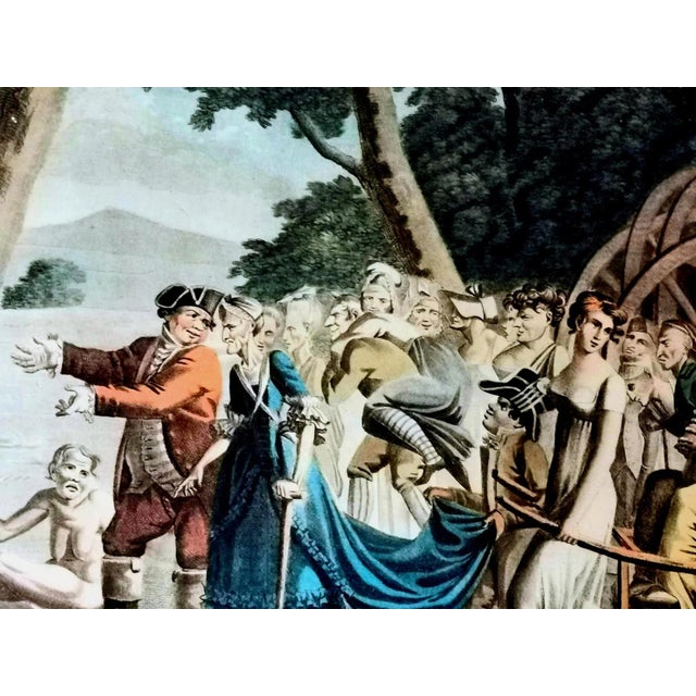 Early 19th Century Jean Baptiste Morret French Etching, Framed For Sale - Image 4 of 13