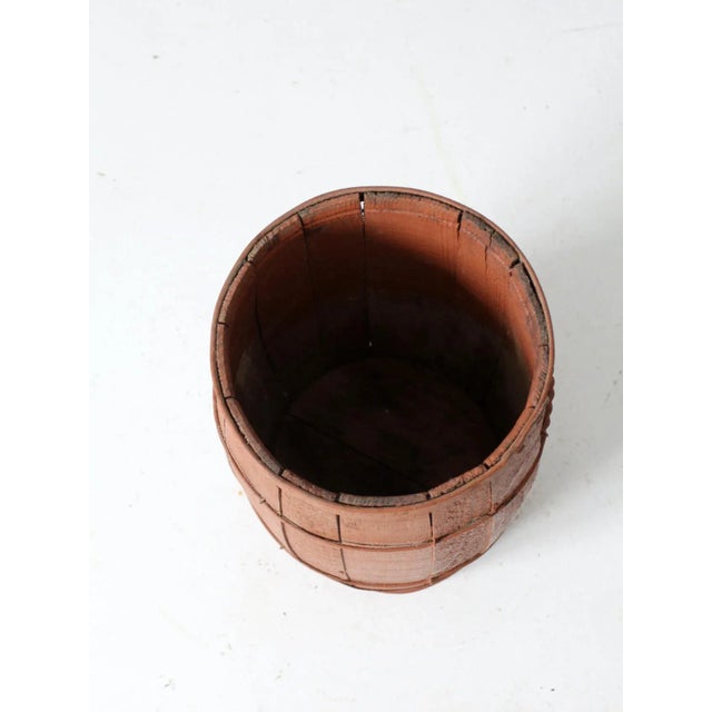 Antique Red Barrel For Sale - Image 10 of 13