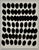 Abstract Francisca Sutil, Francisca Sutil Mute Series Black Ink Painting Abstract Composition Chilean 2010 For Sale - Image 3 of 9