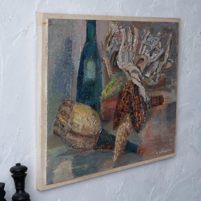 Mid 20th Century William Schneider Still Life Painting For Sale - Image 5 of 6