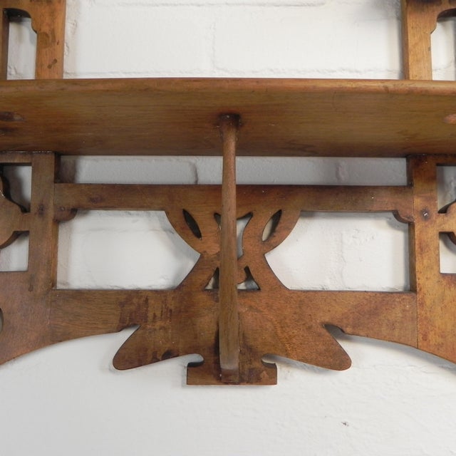 Art Nouveau Wall Rack, 1920s For Sale - Image 14 of 17
