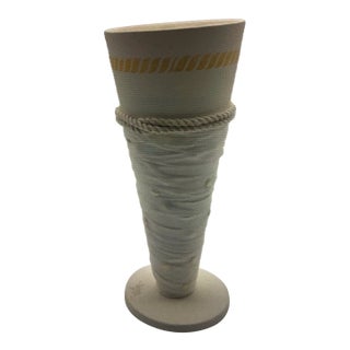 1970s Emilio Robba Signed Decorative Art Vase – 10.25” For Sale