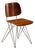 Mid-Century Modern Pilastro Side Chair by Coen De Vries, 1890s For Sale