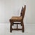 Wood Mid-Century Brutalist Oak Razor Blade Dining Chairs, France, 1960s, Set of 6 For Sale - Image 7 of 17