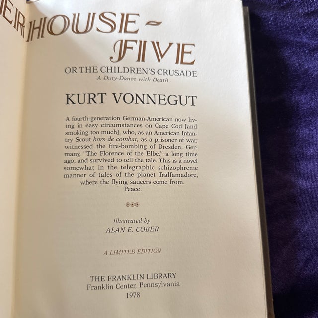 Franklin Library Slaughterhouse 5 For Sale In San Antonio - Image 6 of 8