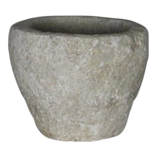 1920s French Stone Bowl For Sale