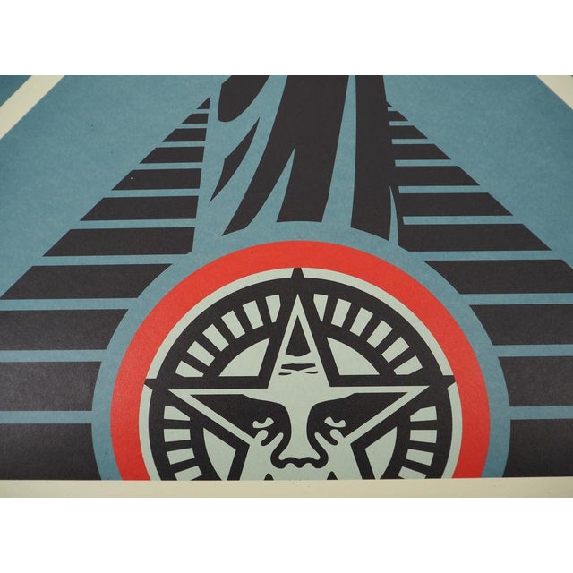 Shepard Fairey, Lotus Angel, Lithograph For Sale - Image 7 of 9