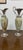 Pair of Vintage Green Onyx Urn Vases With Silver-Toned Handles, Mid-Century Neoclassical For Sale In San Francisco - Image 6 of 6