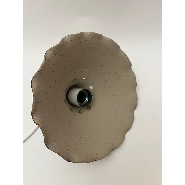 Blue 1970s Hanging Lamp Blue Ceramic, Denmark For Sale - Image 8 of 8